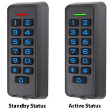 Standalone IP68 Access Control Keypad Card Re...