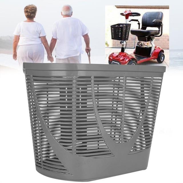 Plastic Mobility Scooter Rear Basket Modification Accessory Replacement Gray for sale online eBay