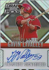 Gavin Lavalley 2014 Panini Perennial Draft Picks rookie auto autograph RC card