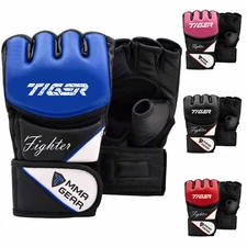 TMA MMA Gloves Grappling Muay Thai Punching Training Martial Arts Sparring