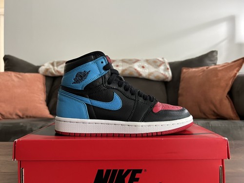 WMNS Air Jordan 1 Hi OG Basketball Shoes CD0461-046 Women Size 5.5 NC To Chicago