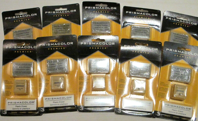 Prismacolor Premier 3 eraser pack x 10 (30 total erasers)