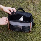 Portable Pet Bird Cage Parrot Carrier Hamster Lizard Bag Sugar Backpack Rabbit