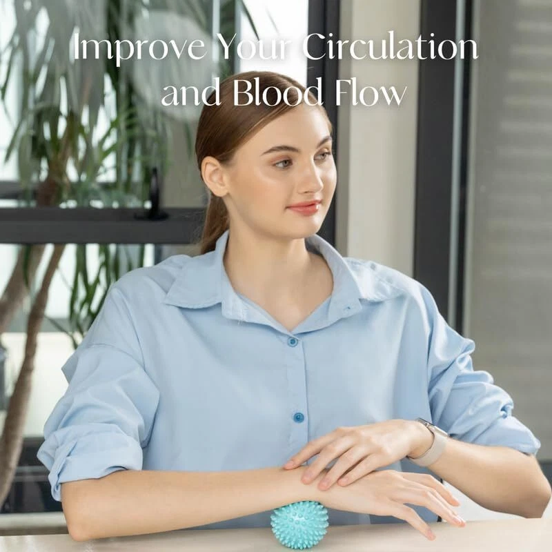 Juego de bolas de masaje Rodillo muscular para fascite plantar - Imagem 4 de 4