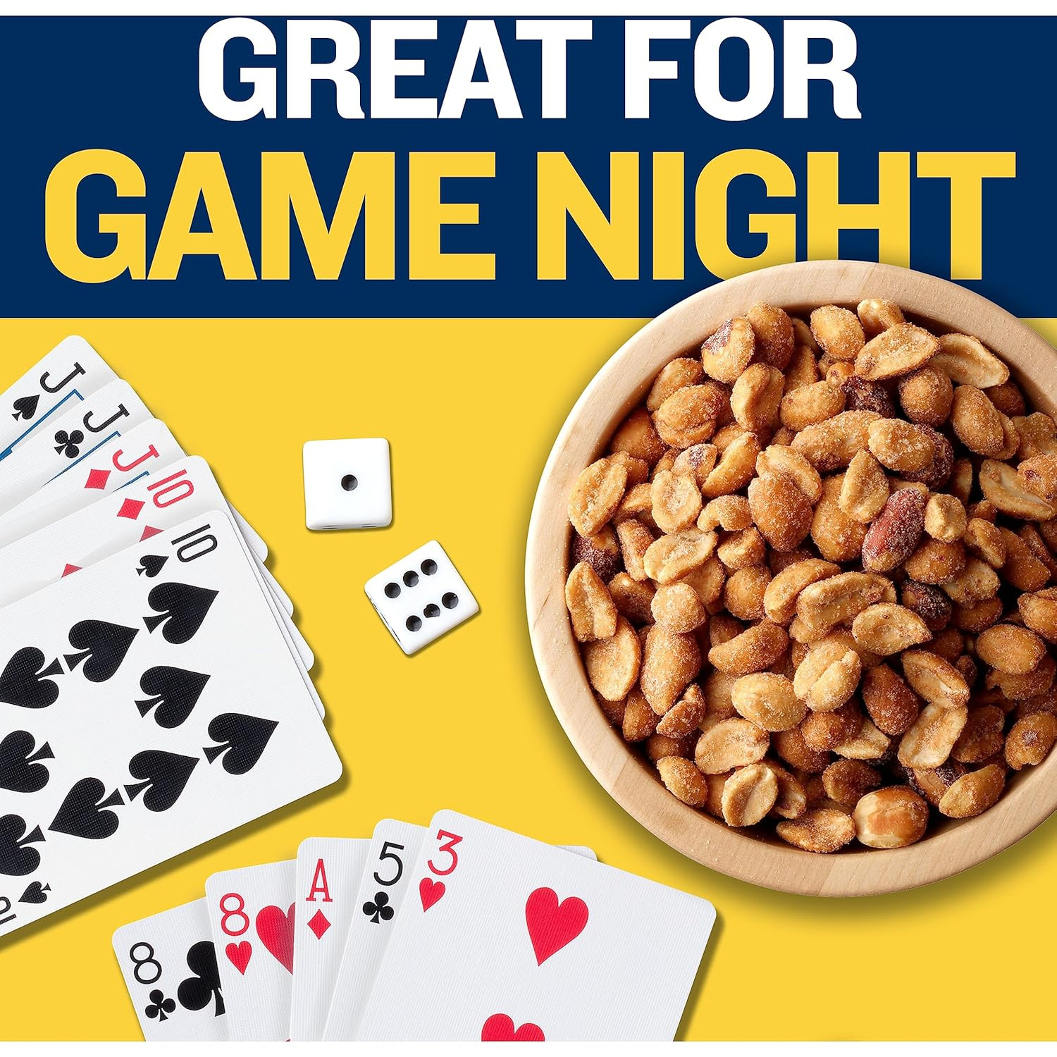 Honey Roasted Peanuts (2.16 Lb Container) 6PK