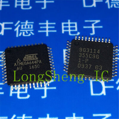 5PCS ATMEGA644PA-AU 8-bit   new #F3