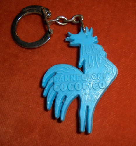 Porte-Clés Obélix | Figurine BD Bleue en Métal et Plastique (10cm