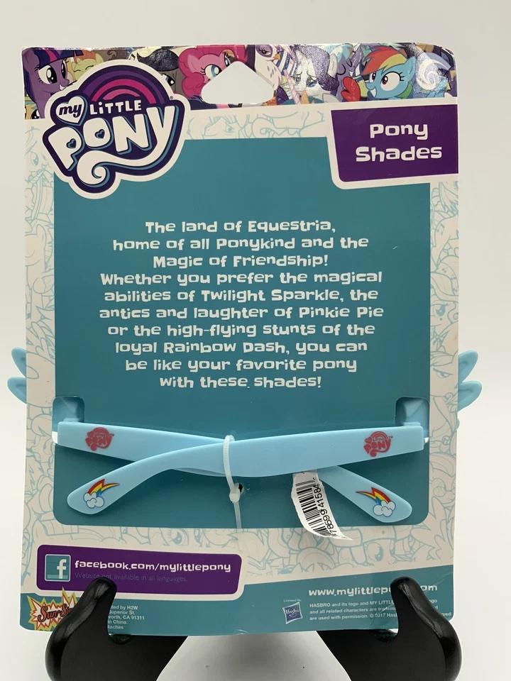 Gafas de sol Rainbow Dash Sunstaches My Little Pony nuevas en caja Foto 3 de 4