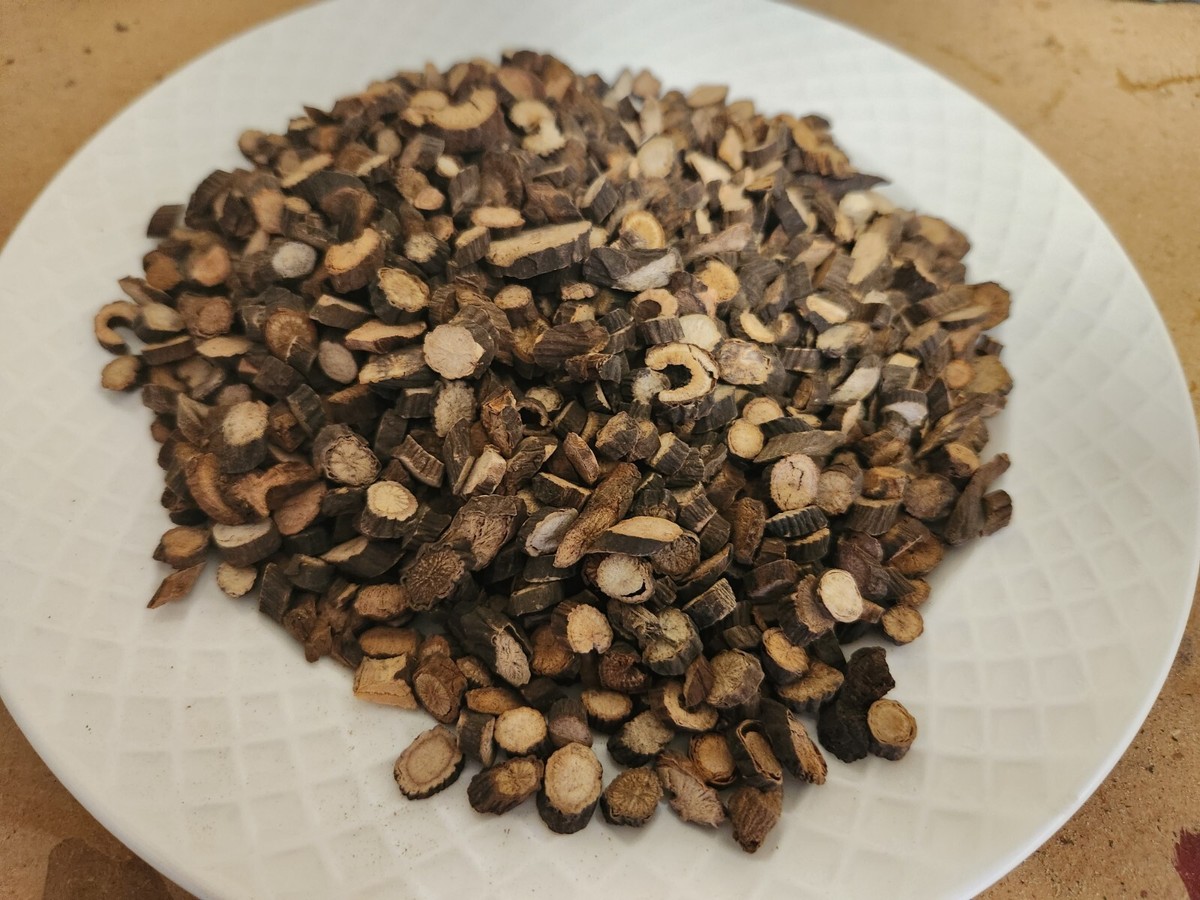 鍼経原始 Natural Herb: 无硫赤芍（内蒙野生), Wild Radix Paeoniae Rubra, Chi