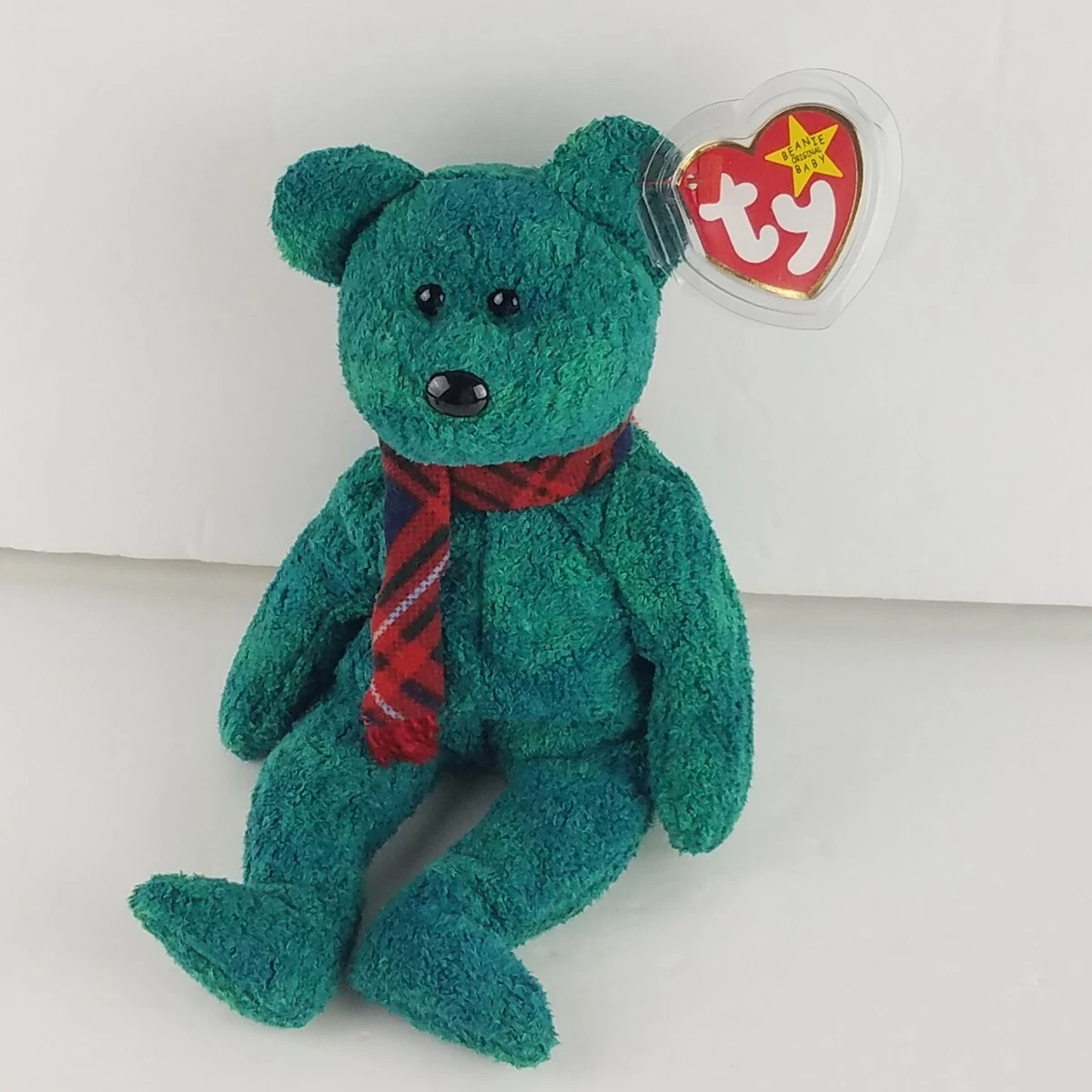 Wallace Beanie Baby W tags Multiple Tag Errors Rare RETIRED VINTAGE