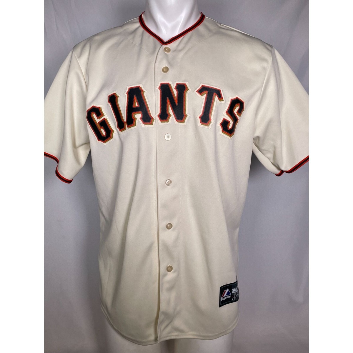 Majestic サンフランシスコ ジャイアンツ ベースボールシャツ 2XL 黒 Majestic サンフランシスコ ジャイアンツ ベースボールシャツ 2XL 黒