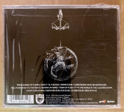 Turbonegro CDコレクション New CD Turbonegro - Scandinavian Leather 13 Tracks 2003 - Turbo