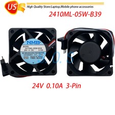 New For NMB 2410ML-05W-B39 Inverter Cooling Fan Axial 24V 0.10A 3-Pin 60 60 25MM