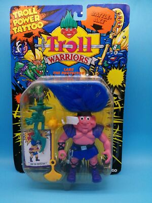 TROLL WARRIORS Oddvar The Wizard Action Figure Applause Tyco Vintage Lars