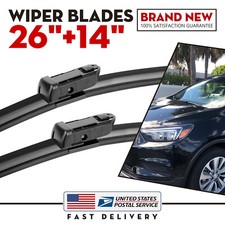 2pcs 26"+14" Front Pair Windshield Wiper Blade Set for Buick Encore 2013-2021