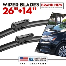 2pcs 26"+14" Front Pair Windshield Wiper Blade Set for Buick Encore 2013-2021