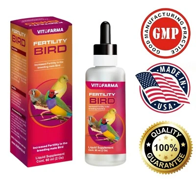 VITOFARMA SUPPLEMENT FERTILITY BIRD 60ML INCREASED BREEDING VITAMIN FOR BIRD