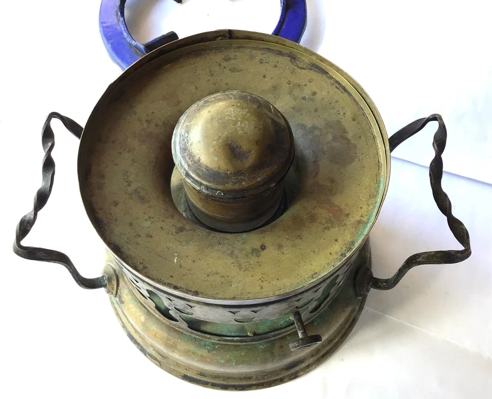 RÉCHAUD À PÉTROLE PLAQUE ÉMAILLÉE ENAMELED PLATE OIL STOVE STUFA A GASOLIO - Photo 4/4