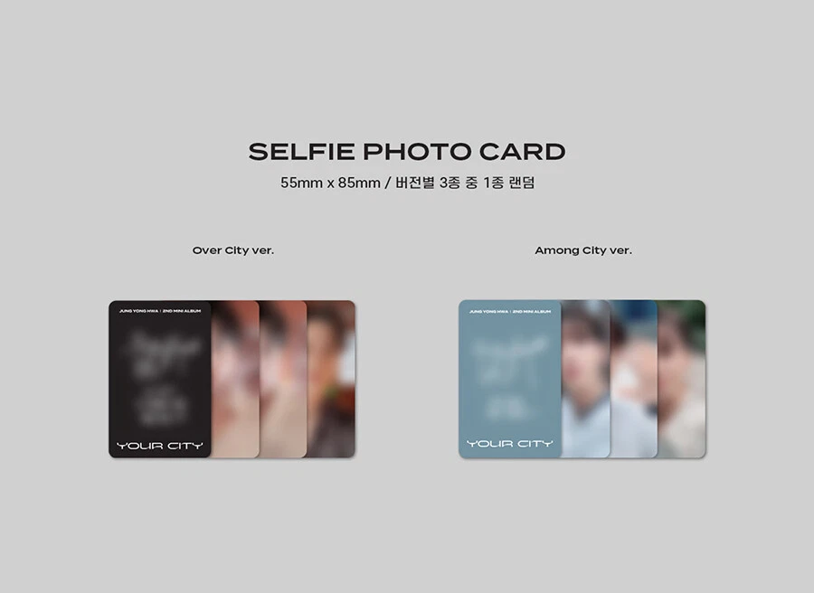CNBLUE JUNG YONG HWA YOUR CITY 2nd Mini Album CD+Photo Book+