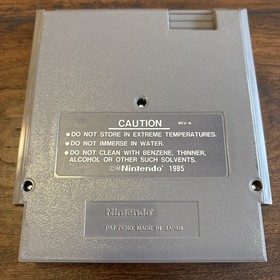 Nintendo Video Game vtg NES 1985 WWF Wrestlemania Challenge LJN Hulk Hogan Andre