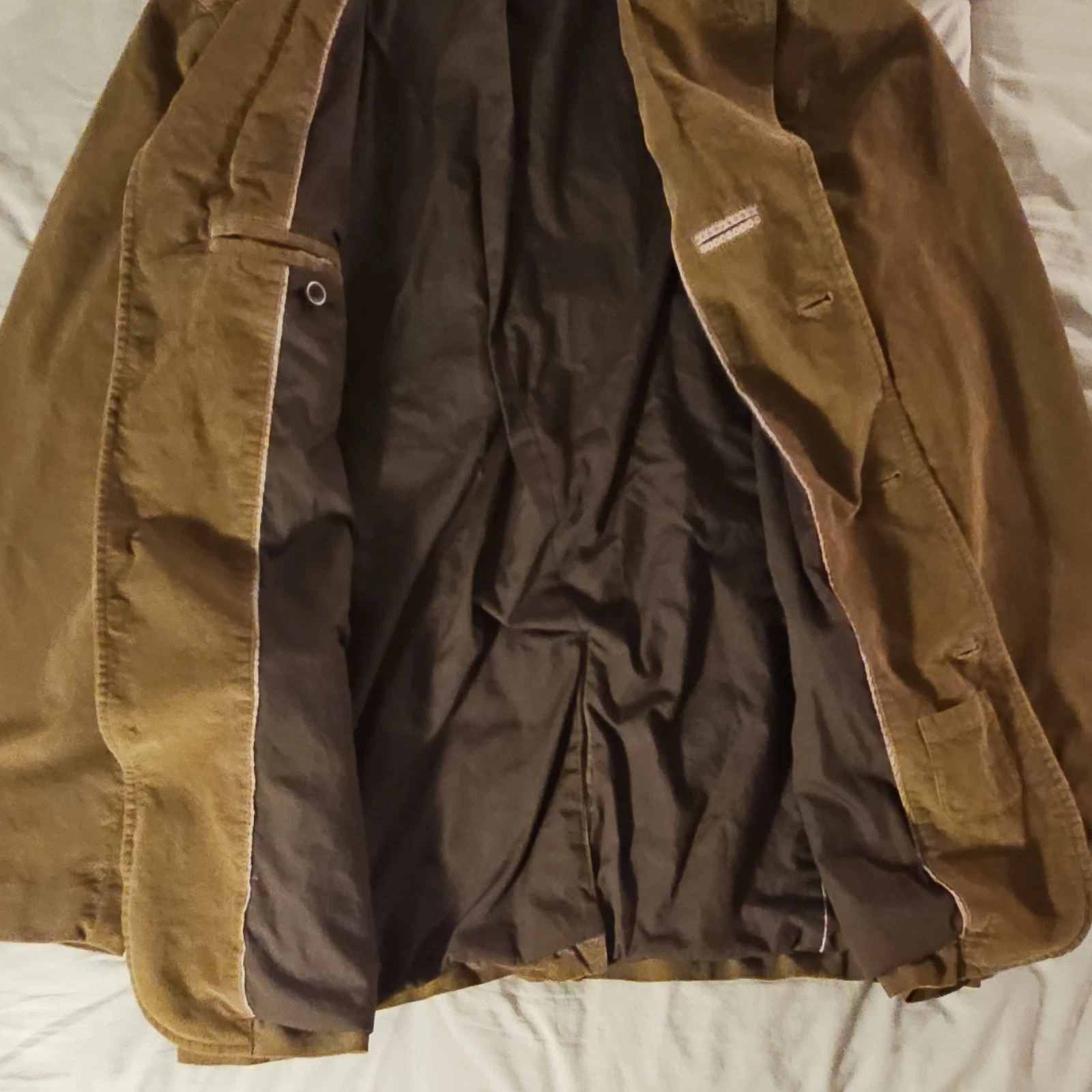 Vintage Y2k GAP Men's Brown Corduroy Blazer Jacket L image 6