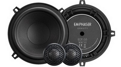 Emphaser ECP-G5 13cm High-End 2-Wege Komponenten Auto Lautsprecher 80 Watt RMS