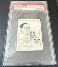 1950 Callahan HOF George Sisler  - PSA 6 EX-MT (Browns) 