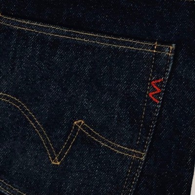 IRON HEART 634Z 21oz Extra Heavy Denim Jeans cotton Blue Size W36