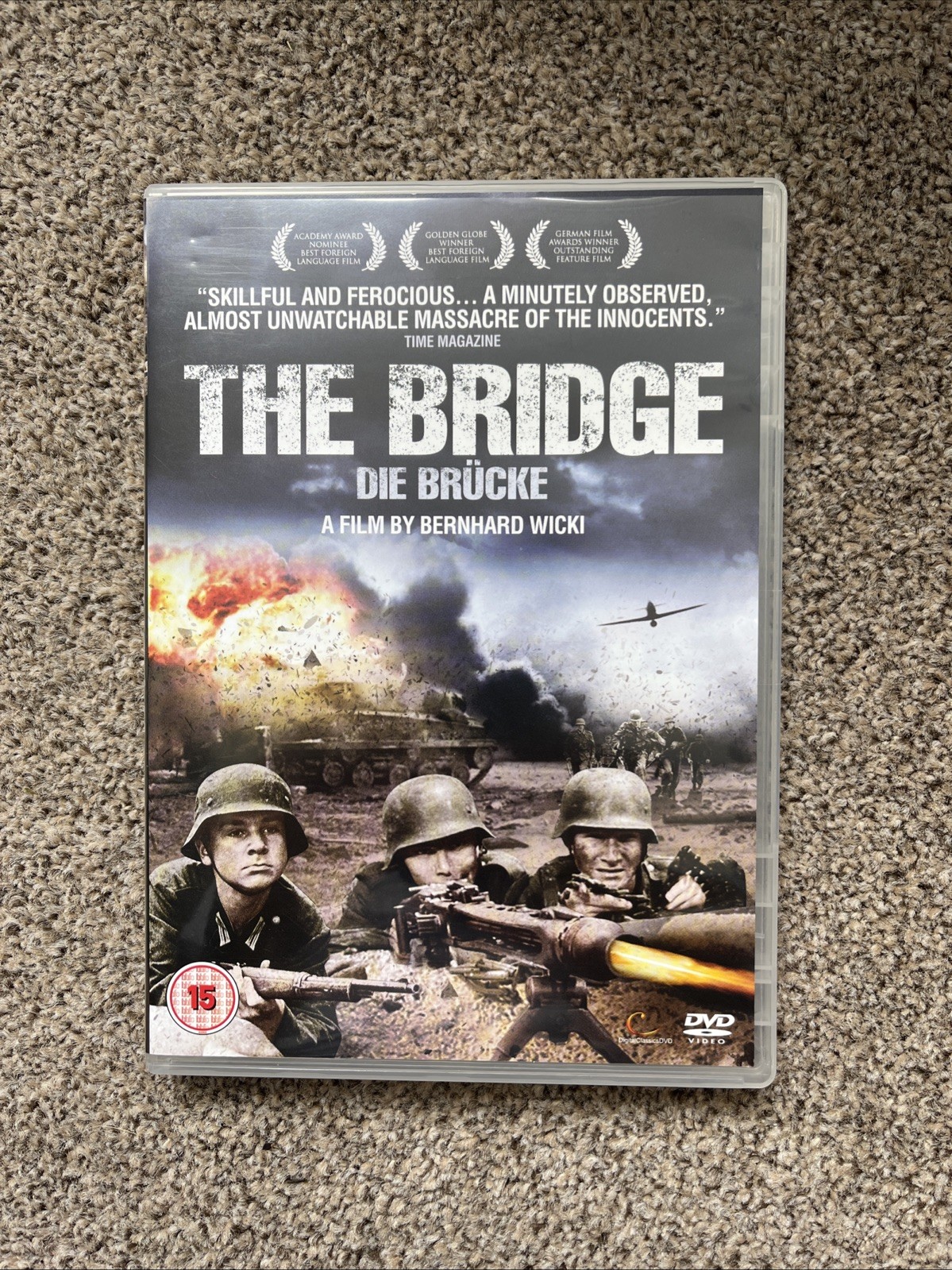 The Bridge DVD 1959 German War Classic Die Brücke Bernhard Wicki RARE UK R2 VGC