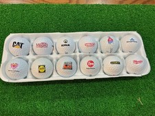 One Dozen, Experienced, Construction Related Logo Golf Balls