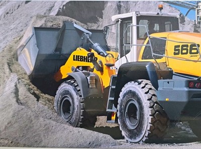 Conrad Liebherr Radlader Modell 1:50 gelb/grau/schwarz Nr. 2449/08