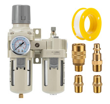 Unidad de Filtro Regulador y Lubricador (FRL) para Compresor de Aire, Regulador