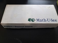 Math U See Manipulatives Algebra Decimal Insert Kit