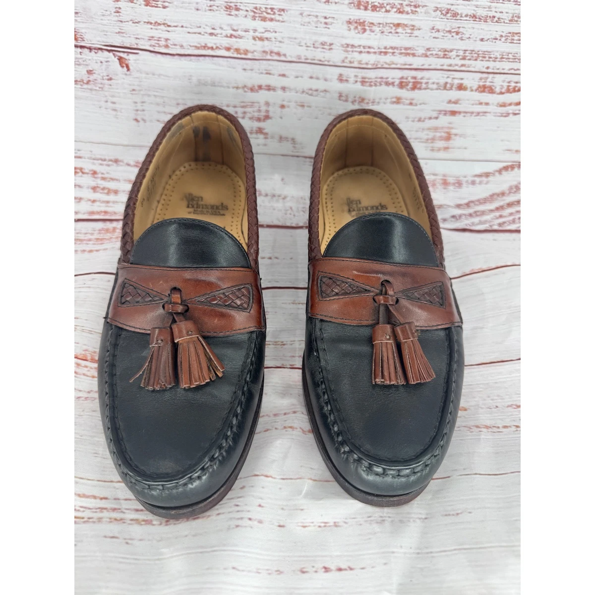 Allen Edmonds Leather Upper Multicolor Dress Shoes for Men  display picture 1