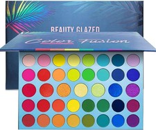 39 Color Rainbow Eyeshadow Palette Matte Metallic Shimmer Professional Pigmented