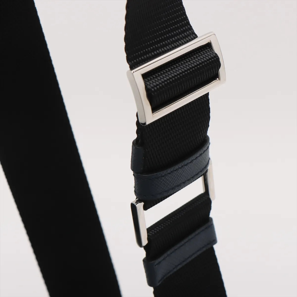 Prada Tessuto Nylon Shoulder bag Navy Blue thumbnail 13