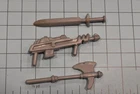He Man MOTU Vintage Castle Grayskull  Grey Weapons Lot