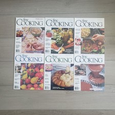 VTG Fine Cooking Magazine Lot of 34 Issues 1-...