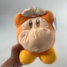 Kirby Japan NWT Plush Orange Yellow Pillow Kawaii Ice Cream