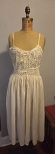 Vintage Nylon Lace Nightie Very Good Condition. Medium. Super Cute 
