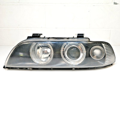 #ad BMW 5 Series 2002 E39 530D M57 Facelift Headlight Left NS Angel Eye OEM Hella GBP 176.00