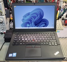 Lenovo Thinkpad X260 Laptop i5 6th Gen 2.3GHz 16GB 128GB 12.5" Win 11 Pro, Dock