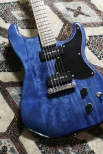 Squier Paranormal Strat-O-Sonic Sapphire Blue Transparent 2024 Okoume Used
