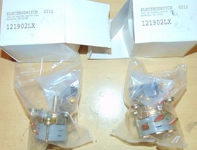 YOU GET 2 SWITCHES NIB ELECTROSWITCH  121902LX NEW W/ ACCESSORIES 5930004983542