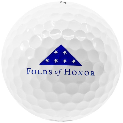 Titleist Pro V1 2025 'The Folds of Honor', Pristine Used Golf Balls, 36 Count
