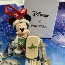 Disney Pandora Mickey Mouse Ornament New