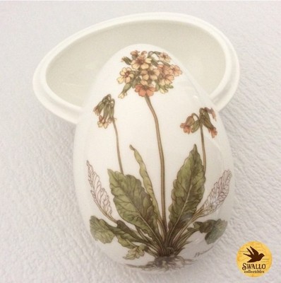 Vintage Prinzessin Royale Ei Schmuckschatulle - Botanische Serie - Medium 11 cm/4 Zoll