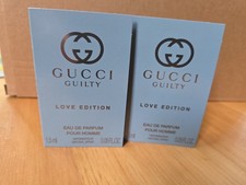 Gucci Guilty LOVE EDITION Eau de Parfum Pour Homme Spray Sample Size 1.5ml-GET 2