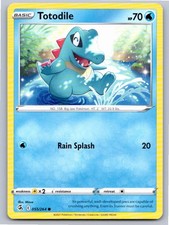 2021 Pokemon Totodile Fusion Strike 055264 C Nm A60904 Free Sh