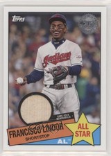 2020 Topps 1985 Topps Baseball All-Stars Relics Francisco Lindor #85ASR-FL nf0